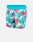 HURLEY SUPERSOFT PRINTED BOXER 1PK - SIZE: MEN L - TROPICAL MIST - Brand New