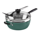 CUISINART PREFERRED PAN 4-PC SET - SAGE GREEN (MULTI-PURPOSE PAN w/COVER) - Like New