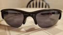 OAKLEY HALF JACKET WRAP SUNGLASSES BLACK FRAMES BLACK LENSES, 60MM - BLACK - Like New