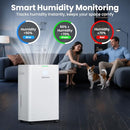 DGVAM 4500 SQ. FT DEHUMIDIFIER MAX 80 PINT DEHUMIDIFIER V1-WHITE - Like New