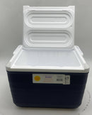 SUN SQUAD HARDSIDE COOLER 12 CANS/10QT - NAVY - Like New