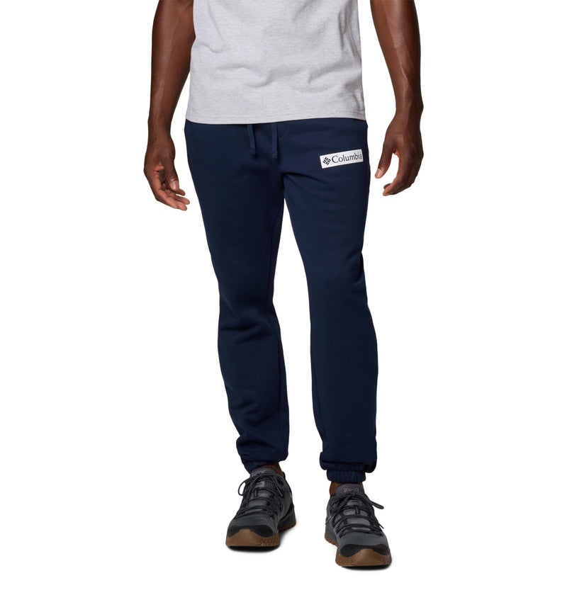COLUMBIA MEN'S COLUMBIA TREK JOGGER COLLEGIATE NAVY, PUFF BOX GEM LOGO 5X - Brand New
