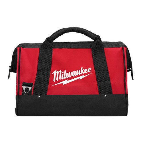 MILWAUKEE 50-55-3550 SOFT SIDE CONTRACTOR BAG, 16" X 9.5" X 11" - RED - Like New