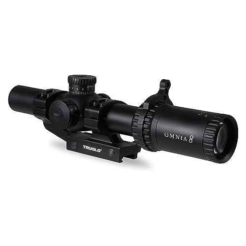 TRUGLORIFLE SCOPE ‎OMNIA TACTICAL RIFLE SCOPE VARIABLE OPTIC TG8518TLR - BLACK - Like New