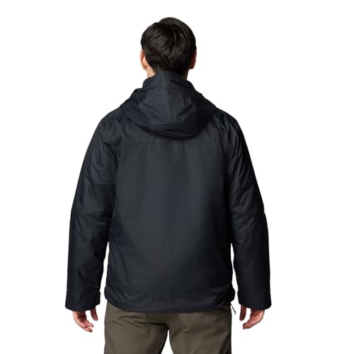 COLUMBIA MEN'S TUNNEL FALLS II INTERCHANGE JACKET - SIZE: MEN XL - BLACK - Brand New