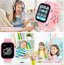 OKYUK 4G KIDS SMART WATCH 15 EXCITING GAMES TWO-WAY CALLING FEATURE - PINK - Brand New