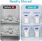 VTOPMART BREASTMILK SINGLE STORAGE CONTAINER CLEAR FREEZER FRIDGE ORGANIZER BINS - Like New