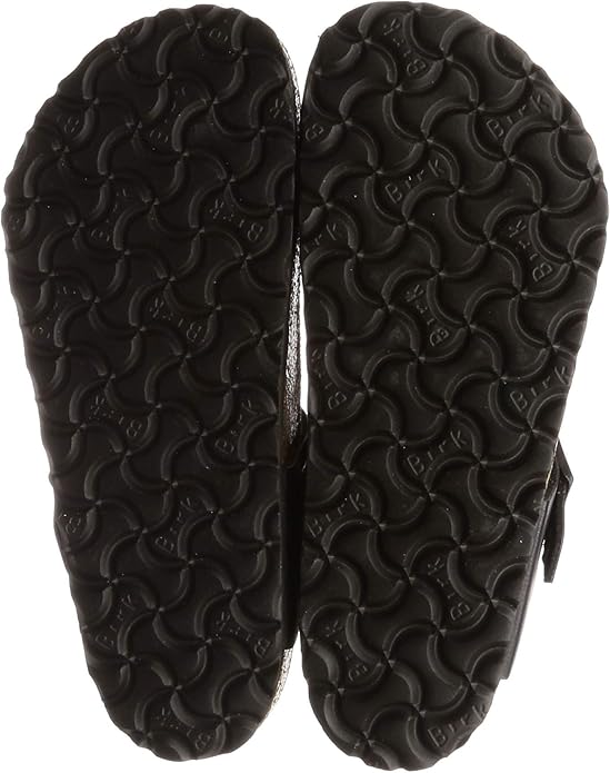 BIRKENSTOCK GIZEH BIRKO-FLOR SIZE: MEN 4 WOMEN 6 REGULAR - BLACK - Like New