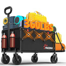 YOZOIA 360L Heavy-Duty Wagons Carts Foldable 120L Collapsible - Scratch & Dent
