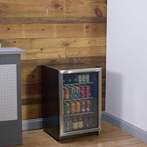 FRIGIDAIRE 4.6 CU.FT STAINLESS STEEL BEVERAGE CENTER - STAINLESS STEEL - Like New
