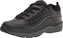 EASY SPIRIT WOMEN'S ROADRUN SNEAKERS, WIDE WIDTH - SIZE: WOMEN 9W - BLACK - Like New