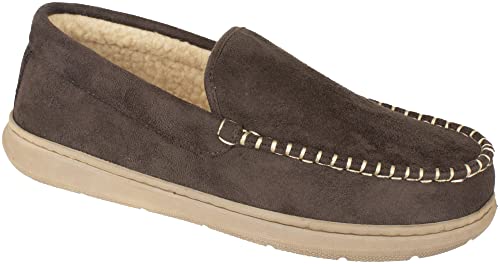 DOCKERS MEN'S DOCKERS DOUGLAS ULTRA-LIGHT MOCCASIN SLIPPERS - Scratch & Dent