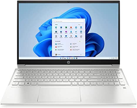 HP Pavilion Laptop 15.6 FHD I5-1235U 12 512GB SSD 15-EG2053CL - Natural Silver Like New