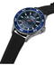 KENNETH COLE REACTION ANALOG WATCH KRWGM9007102 - FOR MEN - BLACK/BLUE - Like New