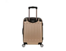 ROCKLAND LONDON 3-PIECE HARDSIDE SPINNER LUGGAGE SET, CHAMPAGNE Like New