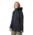 COLUMBIA WOMEN'S SWITCHBACK II LINED LONG JACKET WOMEN XS BLACK WL7995-010 - Like New