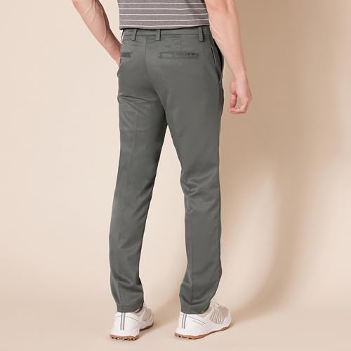 AMAZON ESSENTIALS MEN'S SLIM-FIT STRETCH GOLF PANT SIZE: MEN 30W X 29L GREY - Brand New