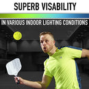 FRANKLIN SPORTS X-26 INDOOR PICKLEBALLS - OFFICIAL SIZE - 12 PACK - OPTIC YELLOW - Brand New