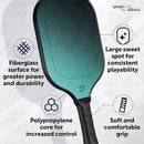 Sport Squad Pickleball Paddles Set of 2 & Single Paddles - Lightweight - Like New
