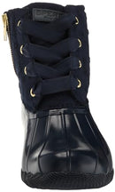 SPERRY WOMEN'S SALTWATER SEASONAL RAIN BOOT SIZE: 11M - NAVY EYELET - Like New