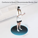 ZYBER VR Mat Compatible with Oculus Quest 2 Quest 3 Accessories 39.4" Round - Brand New