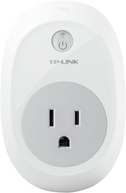 TP-Link Smart Plug, 1-Pack HS100 - White Like New