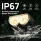 Consciot Solar Spot Lights Outdoor 16 LEDs Outdoor Lights 2 Pack (Warm White) - Like New