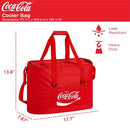 Coca-Cola Tote Bag, 40 Can Capacity Portable Beverage Cooler with Shoulder Strap - Like New