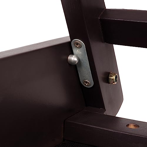 PETMAKER PET RAMP FOLDABLE WOODEN DOG RAMP - BROWN - Like New