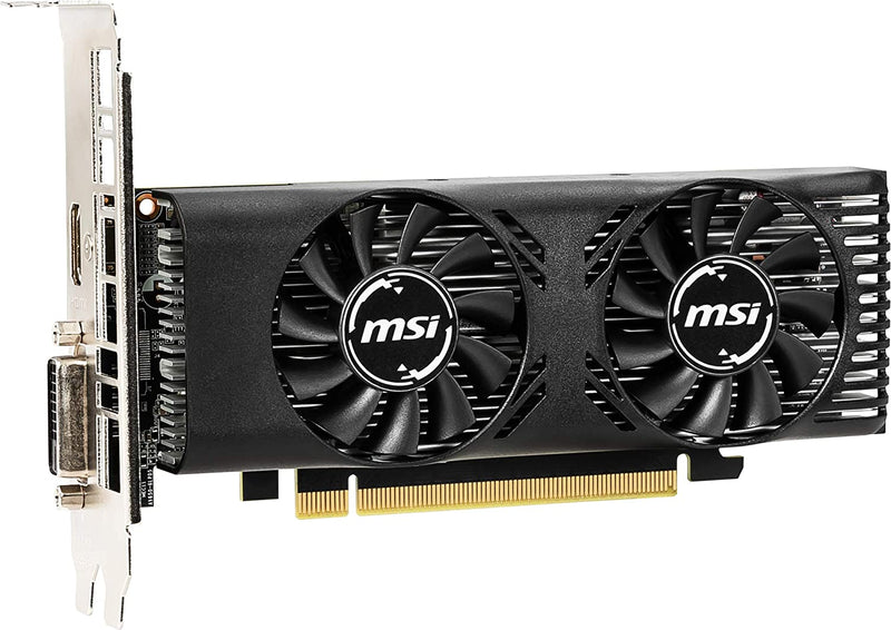 MSI GeForce GTX 1650 4GT LP Graphics Board GTX 1650 4GT LP Graphics Card - Brand New