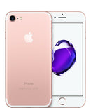 For Parts: APPLE IPHONE 7 - 32GB - Unlocked - ROSE GOLD CRACKED SCREEN/LCD