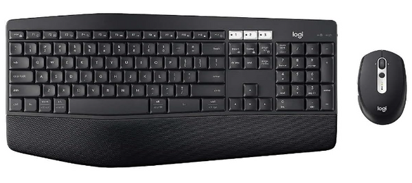 LOGITECH MK825 Wireless Keyboard and Mouse Combo BLACK 920-009442 Like New