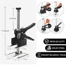 KKATTU Labor Saving Arm Jack 12-Inch Lever Arm Lifter Drywall, 2 Pack - Black - Like New