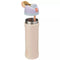 OWALA 24OZ FREESIP STAINLESS STEEL WATER BOTTLE - SANDY SHORES/STAINLESS STEEL - Like New