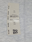 NO BOUNDARIES WOMEN’S CROPPED COTTON TEE - SIZE: 2XL - PLATINUM SILVER HEATHER - Brand New
