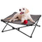 KINGCAMP ELEVATED DOG BED, MEDIUM DOGS, RAISED GROUND MESH, WASHABLE, BLACK - Like New