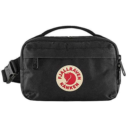 FJALLRAVEN WOMEN'S KANKEN HIP PACK ONE SIZE F23796-550 BLACK - Like New