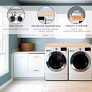 Life Finds 54" Washer Dryer Countertop Safety Ledge Laundry Room - Light Wood - Brand New