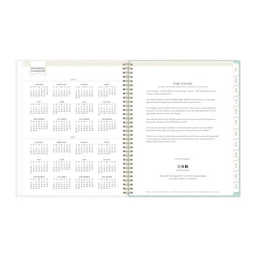 DAY DESIGNER 2025 2026 BLUE SKY WEEKLY/MONTHLY ACADEMIC PLANNER - Brand New