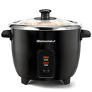 Elite Gourmet ERC006SS 6-Cup Electric Rice Cooker with 304 Surgical Grade - Like New