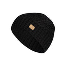 ADIDAS WOMEN'S WHITTIER BEANIE STANDARD FIT ACRYLIC KNIT SIZE WOMEN - BLACK - Brand New