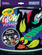 CRAYOLA GLOW FUSION GLOW IN THE DARK COLORING SET MARKERS - 74-7492 - Brand New