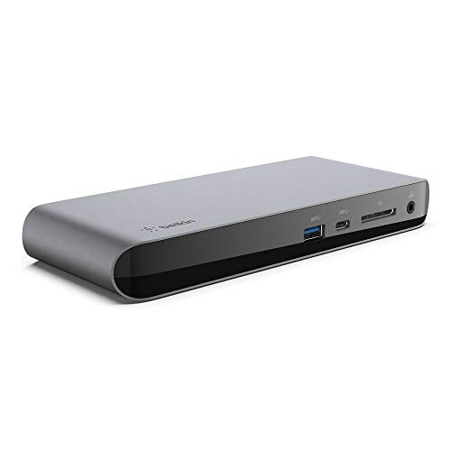 Belkin Thunderbolt 3 Dock Pro w/ Thunderbolt 3 Cable F4U097 - - Scratch & Dent