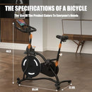 DWVO CYCLERADE EXERCISE BIKE LOW NOISE INDOOR STATIONARY CYCLING - BLACK - Like New