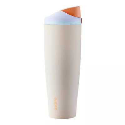 OWALA 40OZ FREESIP TUMBLER STAINLESS STEEL WATER BOTTLE - SANDY SHORES - Like New