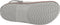 CROCS UNISEX ADULT CROCBAND CLOG - SIZE: MEN 6 WOMEN 8 - LIGHT GRAY/NAVY - Like New