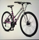 SCHWINN 28" L CIRCUIT WOMEN BIKE 21 SPEED GREY/PURPLE S8123TG - GRAY-PURPLE - Like New