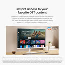 SAMSUNG 32" M5 M50D FHD SMART MONITOR STREAMING TV LS32DM501ENXZA, 2024 - WHITE - Like New
