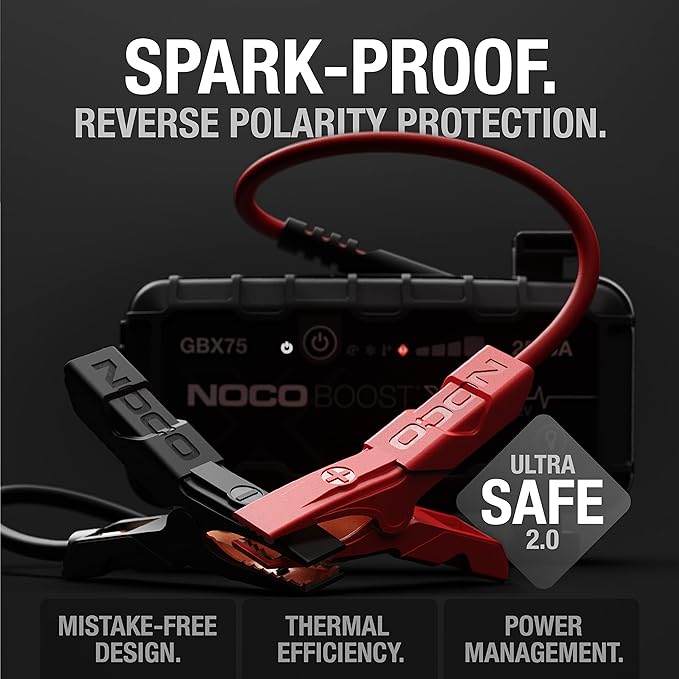 NOCO Boost X GBX75 2500A 12V UltraSafe Portable Lithium Jump - Scratch & Dent