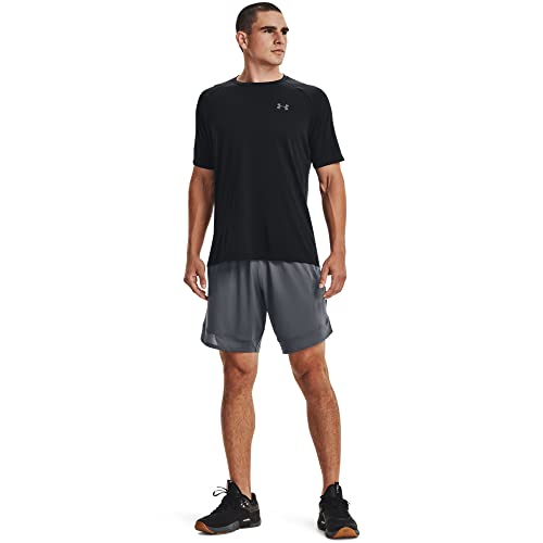 Under Armour Men's Tech 2.0 V-Neck Short-Sleeve T-Shirt Black/Graphite S - Brand New
